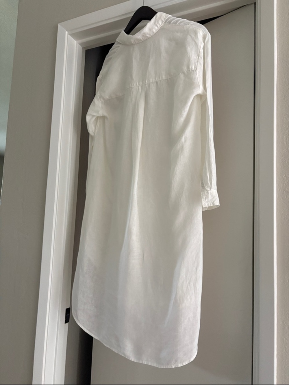 Anthropologie Relaxed Buttondown Linen Tunic - Picture 7 of 8